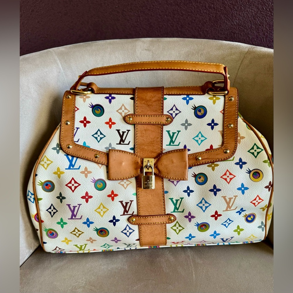 Vintage Louis Vuitton Eye Love You Sac Retro
